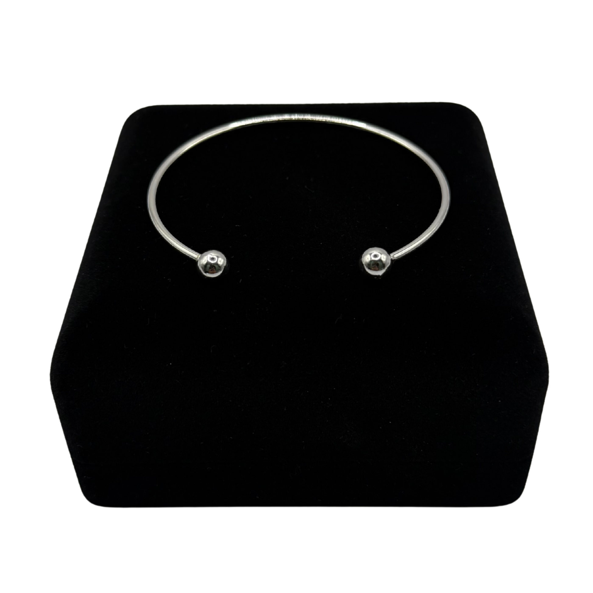 SILVER BANGLE THIN Oppulence