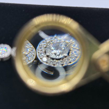 CZ DIAMOND ROW BRACELET Oppulence