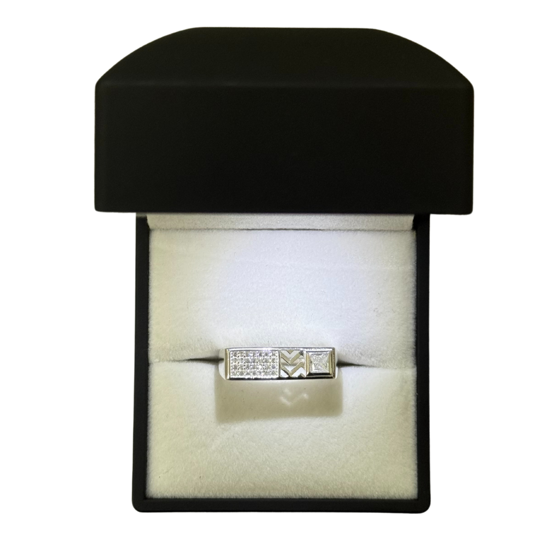 STUD & STARS CZ DIAMOND RING Oppulence