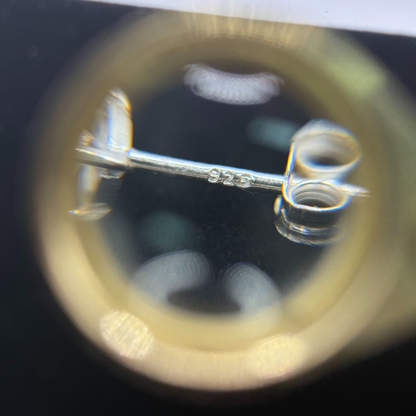 CZ DIAMOND CLAW EARRINGS Oppulence