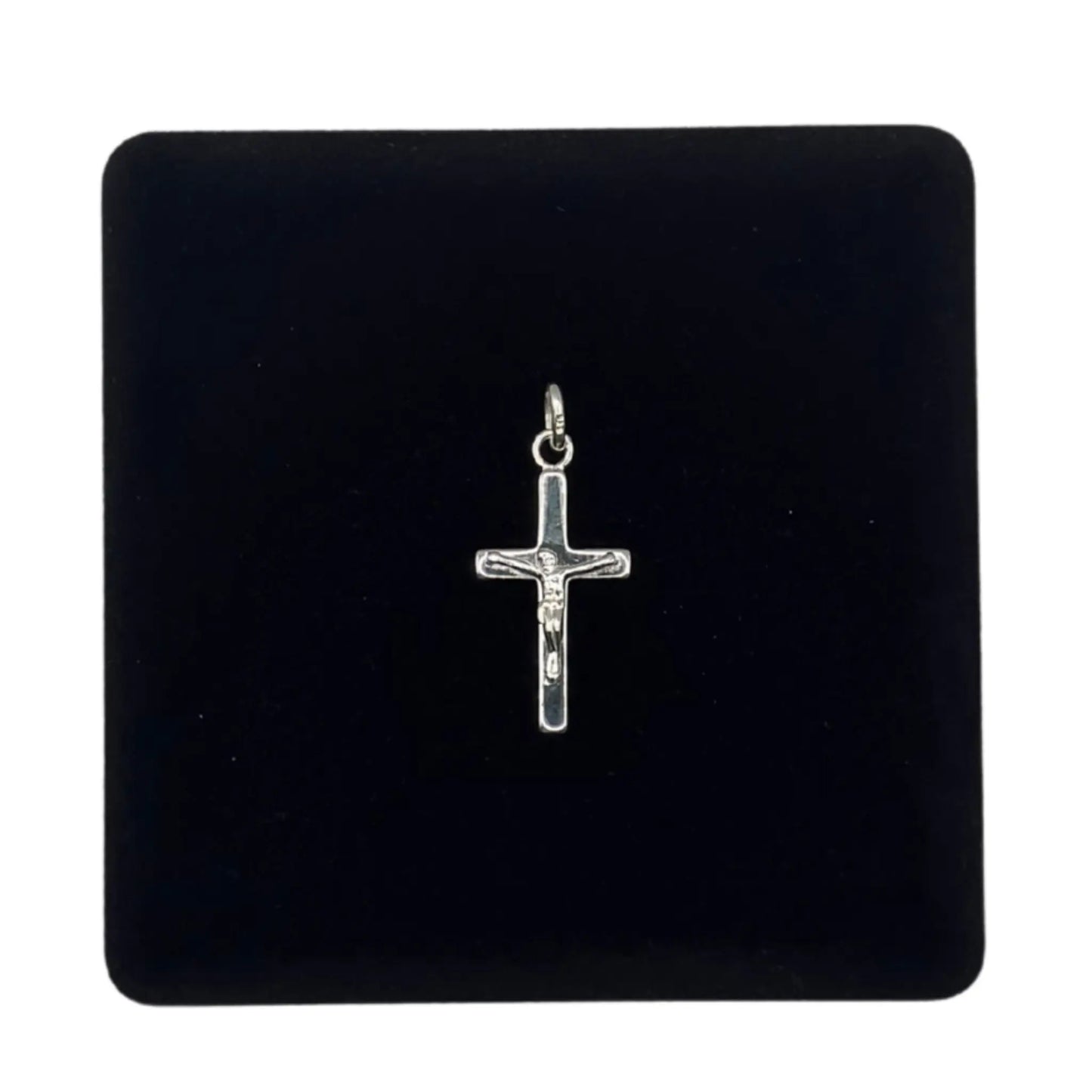 SILVER PEACE CROSS MEDIUM PENDANT Oppulence