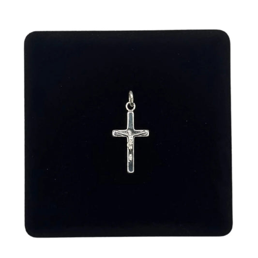 SILVER PEACE CROSS MEDIUM PENDANT Oppulence