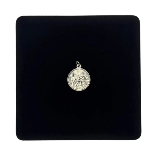 SILVER ST.CHRIS 16MM PENDANT Oppulence